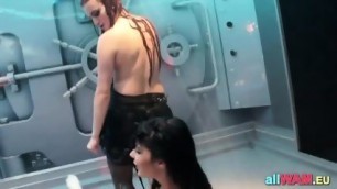 Trashy Euro Sluts At Bath Dance Celebration