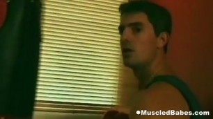 Sucking Cock In The Workout Room