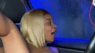 (OF) SS Slima Ebony Caught Masturbating In Car Wash