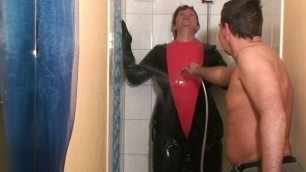 Annadevot - Punishment in the pvc suit