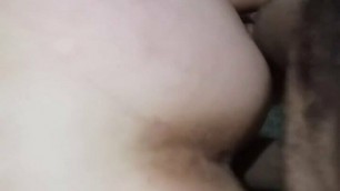 Trash Skinny White Girl Love BBC Interracial Cum