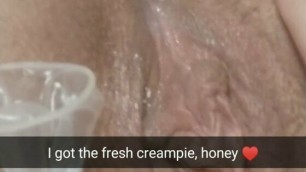 I bring a fresh creampie home for you, hubby! - Milky Mari