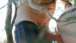 BWC fucks blonde in a field