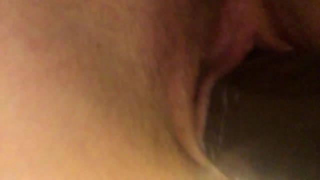 milf masterbating with black dildo