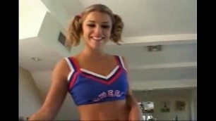 Horny cheerleader fucked