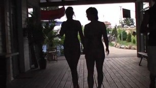 Hot Public Nudity Vid With Two Crazy Girls