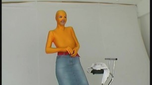 Katherina Model in Fetish Spandex