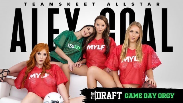 TeamSkeet - Fantasy Football Game Day Orgy (Lauren Phillips, Pristine Edge, Alex Coal, Jasmine Daze)